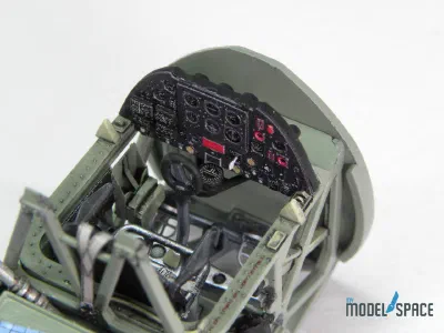 Cockpit nach der Lackierung